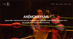 Desktop Screenshot of anemonefilms.com